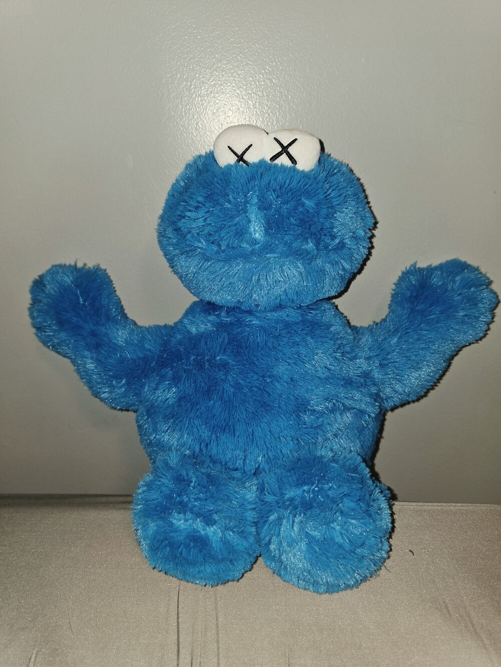 KAWS SESAME STREET BLUE COOKIE MONSTER PLUSH~RARE